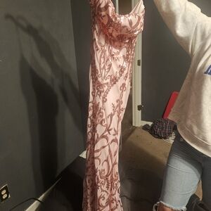 Miss Ord Pink Gown